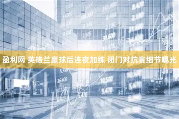 盈利网 英格兰赢球后连夜加练 闭门对抗赛细节曝光
